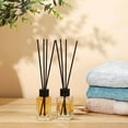 thumbnail image 4 of 50 Set Glass Diffuser Bottles Reed Diffuser Empty Jars Clear Fragrance Bottle with Black Caps 50ml 1.7 oz Essential Oil Jars for DIY Fragrance, 4 of 7