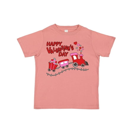 

Inktastic Happy Valentine s Day Choo Choo Train Outfit Gift Toddler Boy or Toddler Girl T-Shirt