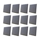 thumbnail image 2 of Matsuzay Bloque absorbente de sonido KTV para dormitorio, 12 piezas, grabación de Audio para habitación de Piano, Panel de reducción de ruido Decoración del hogar Gris, 2 of 6
