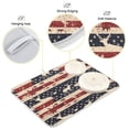 thumbnail image 4 of American Flag and Animals Dish Drying Mat 16x18 Absorbent Microfiber Draining Rack Pad for Kitchen Counter Sink, 4 of 8