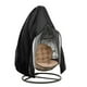 thumbnail image 4 of Cubierta Para Silla De Huevo Colgante Para Exteriores Tela De Poliéster Cubierta Impermeable Para Silla De Patio Protector De Cubierta Antipolvo Para Silla De Columpio De Huevo Con Cremallera Cubierta Vogacara HA026755-02, 4 of 6