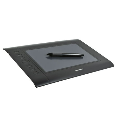 Monoprice 10 x 6.25-inch Graphic Drawing Tablet (4000 LPI, 200 RPS, 2048 (Best Usb Drawing Tablet)