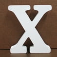 thumbnail image 2 of PVCS Wood Wooden Letters Log Alphabet Wedding Birthday Party Home Decorations for Home Decor, 2 of 2