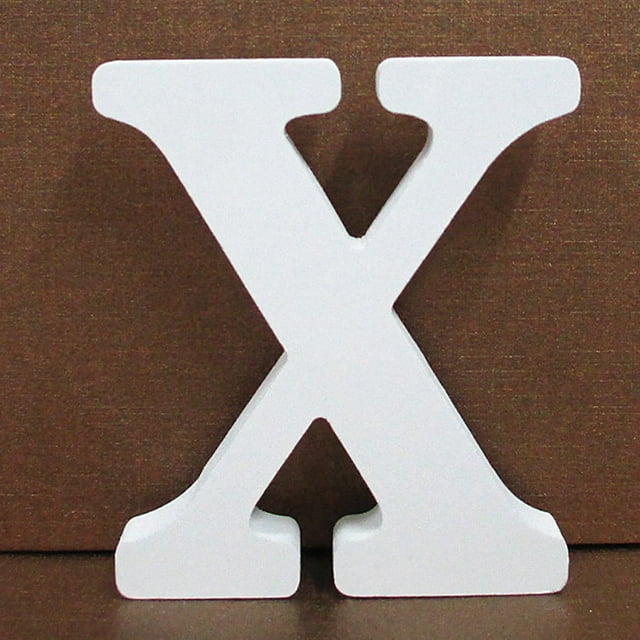Xihbxyly Juego de Letras de Madera, Decoración Rústica Del Alfabeto, Versátil para Bodas y El Hogar, Decoración Personalizada para Fiestas, 26 Letras Az, Tamaño 10 X 10 X 1,5 Cm, Paquete de 1 Unidad