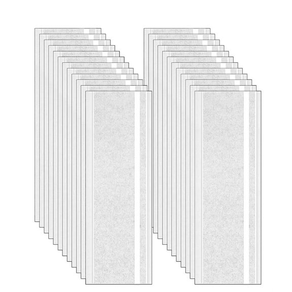 NOGIS Window Fly Traps Indoor Clear 20 Pack, Sticky Indoor House Fly Trap Catcher Killer Paper for Home Non-Toxic and Pesticide-Free