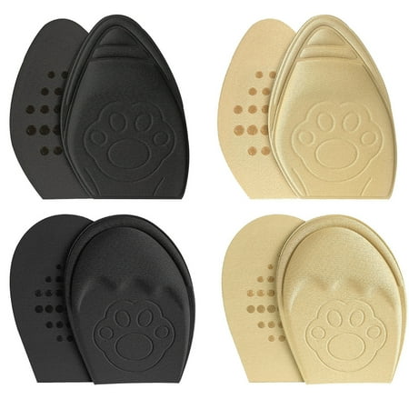 

4 Pairs Anti Skid Shoe Insoles Comfortable Shoe Adhesive Pad Sticky Shoe Pad