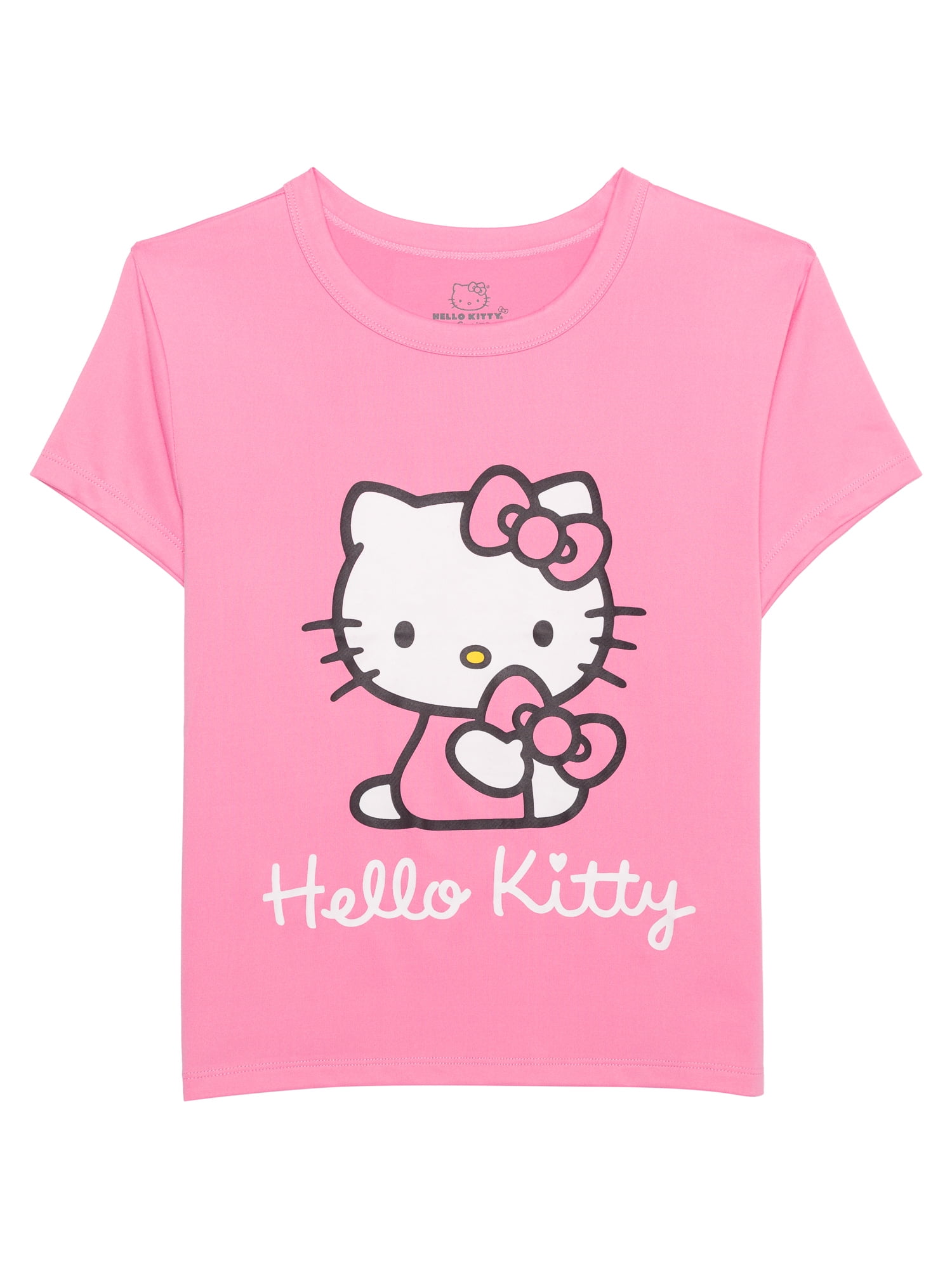 Hello Kitty Women's Graphic Tee and Short Set, 2-Piece, Sizes XS-3X