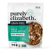 Purely Elizabeth Grain Free, Vanilla Almond Butter Keto Granola, 8 oz Bag