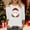 White, variant on HOMBOM Womens Pink Tops 3/4 Sleeve Ugly Festive Christmas Ugly Christmas Crewneck Tee Shirts for Ladies