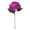Purple, variant on Artificial Hydrangea Flowers Realistic Silk Hydrangea - 24" Long Stem with Leaves for Home Decor - Flowers for Wedding Bouquets Mother's Day-Purple