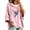 Pink, variant on In October We Wear Pink Shirt 3/4 Sleeve Pink Ribbon Breast Cancer Awareness Tops Pink Ribbon Hummingbird Breast Cancer Print Hoodies