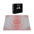 thumbnail image 4 of Ambesonne Ethnic Jigsaw Puzzle, Ombre Mandala Boho Art, Heirloom-Quality Fun Activity for Family Durable Cardboard, 1000 pcs, Grey Red, 4 of 6