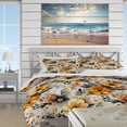 thumbnail image 3 of Designart "Meadow Of Antique Grey Floral Tranquility" Botanical Bedding Covert Set - Bohemian & Eclectic Bed Set With 1 Sham, 3 of 5