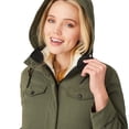 thumbnail image 6 of Free Country Women's Cascade Canvas 3-in-1 Systems Jacket Olive Vine L, 6 of 7