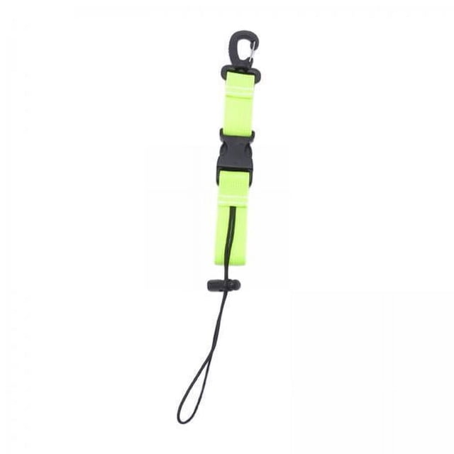 2x Cámara de buceo, correa de cordón antipérdida, cuerda elástica con Clips y hebilla de liberación rápida para herramienta de pesca de buceo submarin