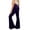 Dark Purple, variant on Velvet Pants Women 2026 Fall Winter Elastic High Waist Flowy Bell Bottom Sparkly Pants Dressy Trousers
