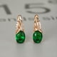 thumbnail image 4 of Elegant Oval Cut Marble Zircon Earrings - Perfect for Bridesmaid Wedding Jewelry and Gifts, 4 of 5