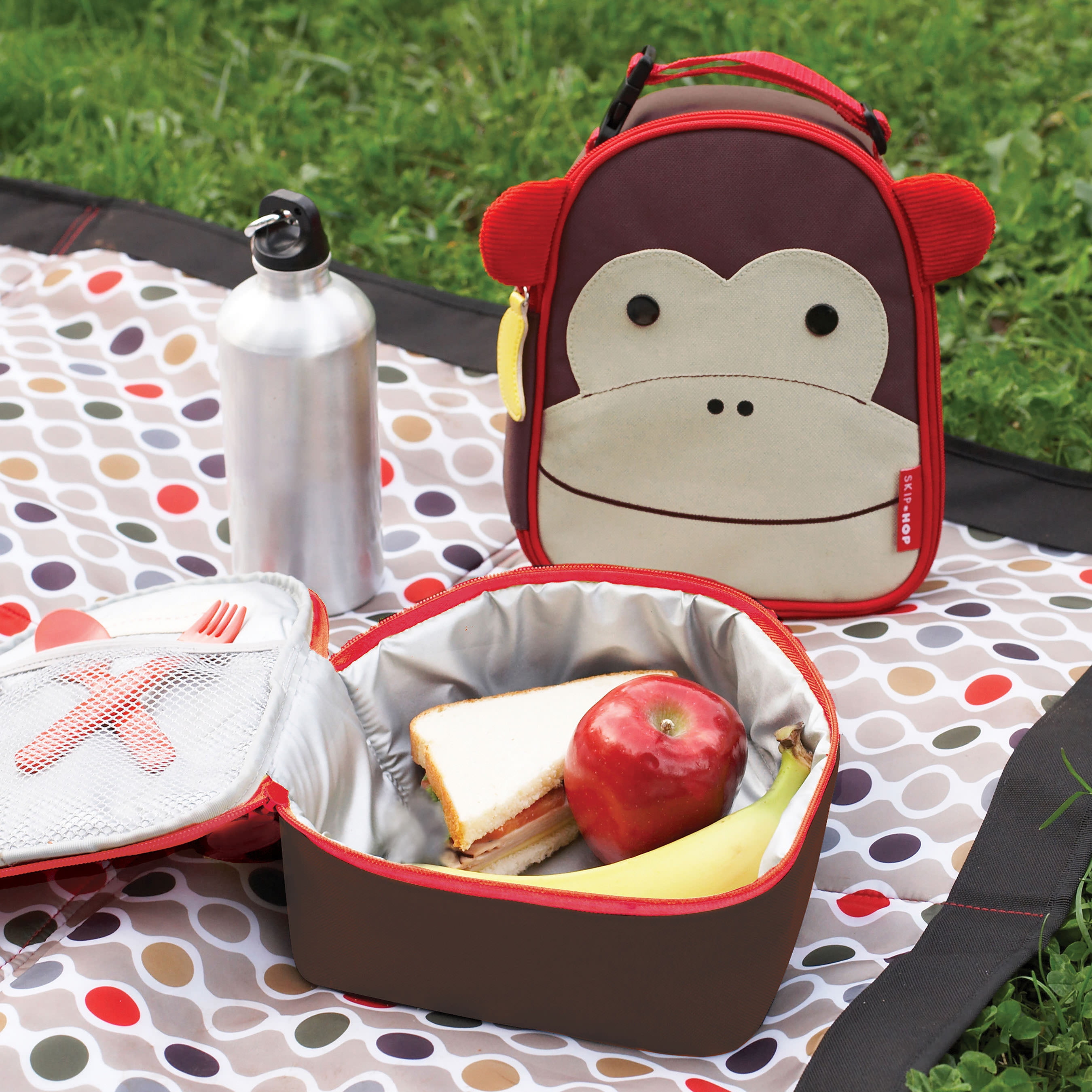  Skip Hop Kids Lunch Box, Zoo Lunchie, Unicorn : Home