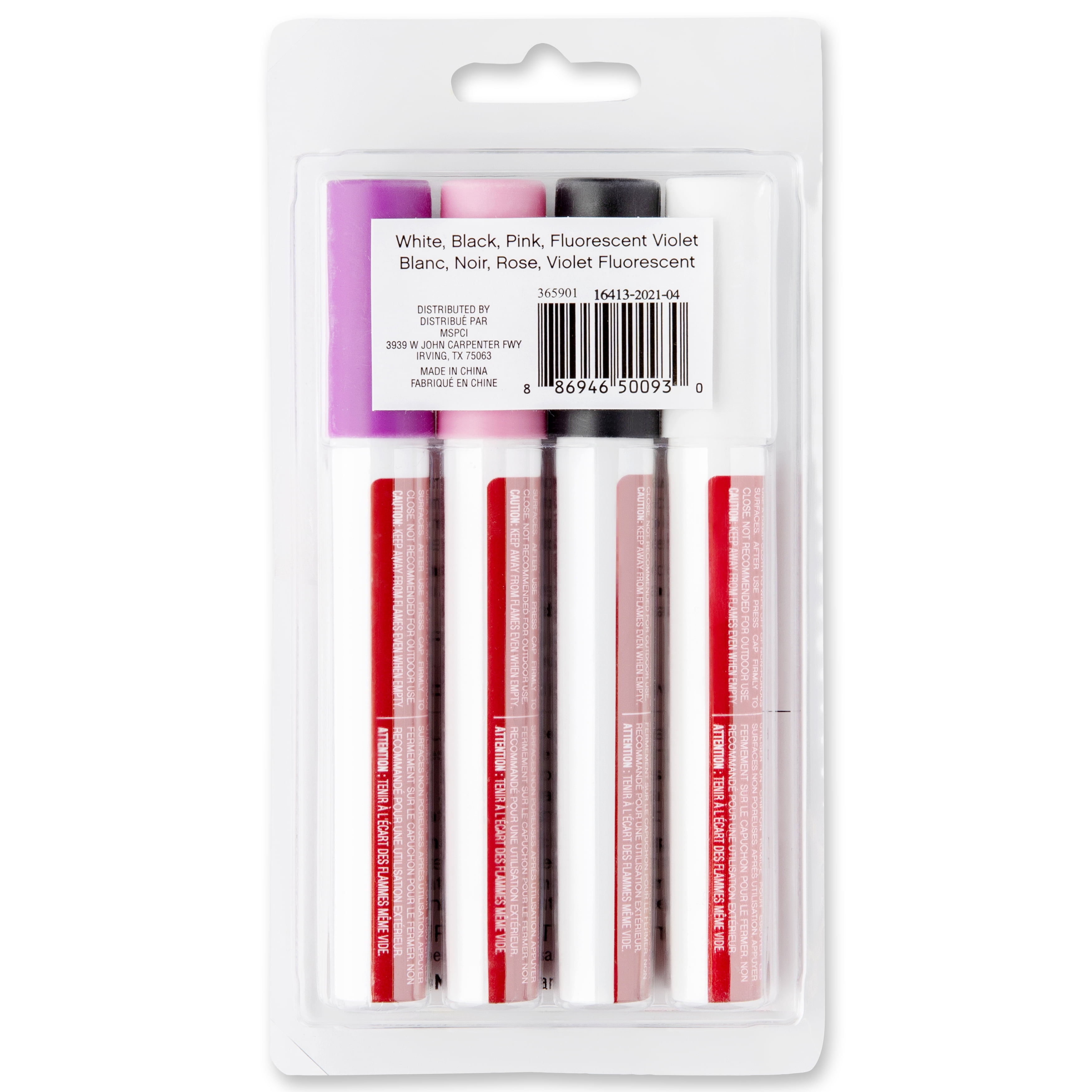 9 Packs: 4 ct. (36 total) Pink & Purple Chalk Marker Set by Craft Smart