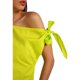thumbnail image 4 of Blusa de popelina Roman Fashion/Juvenil, 0436 (Lima) verde lima M Roman Fashion BL-ELY-0436-LIMA, 4 of 5