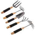 thumbnail image 3 of CIMAXIC Heavy Duty Personal Mini Garden Hand Tools Set Including Rake Cultivator Fork, 3 of 7