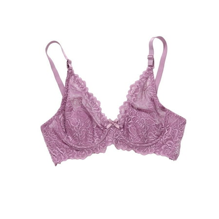 

aiyuq.u women s print translucent bra full cup lace bra