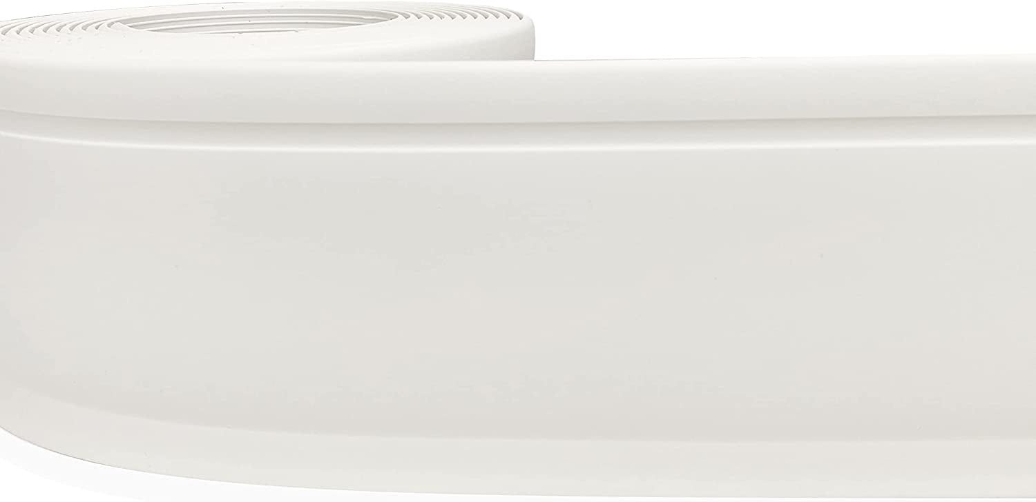 Proflex White Vinyl Wall Base Ultra Thick (1/8 inch), 41/4 inch X 40