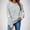 Gray, variant on Halloween Tshirts Women, Spooky Season Ghost Print Sweatshirts for Women, Polyester Long Sleeve Halloween Shirts for Women Casual Halloween Tops, White S