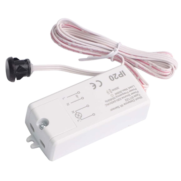Infrared Proximity Switch for Cabinet Lighting Compact Design 220 240V AC