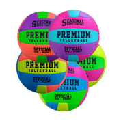 Seasonal Supply Co. Premium Volleyball Official Size/Weight Assorted Colors