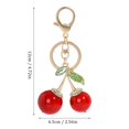 thumbnail image 4 of Red Pendant Pearl Keychain Series Fruit CherryA Creative Decoration & Hangs, 4 of 6