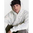 thumbnail image 4 of No Boundaries Boxy Fit Oversized Fleece Hoodie with Long Sleeves, Men's XS-4XLT, 4 of 5