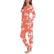 thumbnail image 3 of Conjunto de pijama informal de manga larga para mujer, ropa de dormir cómoda, ropa de dormir versátil, regalos de Navidad, Otoño e Invierno, 3 of 4