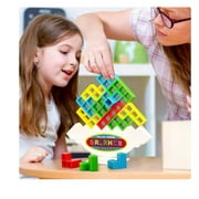 Tetra Tower Game Stacking Blocks Balance Puzzle Assembly Bricks Gift