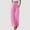 Pink, variant on Women's Plus Dress Pants Women Straight Leg Ankle Sweatpants Women Plus Size Tall Women High Waisted Wide Leg Pants Fashion Drawstring Elastic Trousers Comfy Straight Leg Long Pants with Pockets