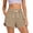 #H-Khaki, variant on ZHYou Womens Shorts Drawstring Waist Baggy Fit Lounge Soft Comfy Cotton Blend Casual Shorts with Pockets for Daily Active Use