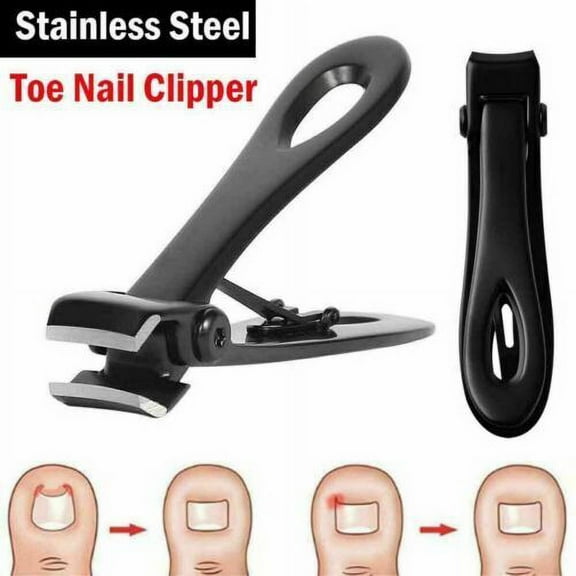 US Heavy Duty Extra Large Toe Nail Clipper For Thick Hard Nails Cutter Stainless