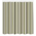 thumbnail image 2 of Ambesonne Stripes Shower Curtain, Abstract Ocean Lines Print, 69"Wx84"L, Pale Green, 2 of 4
