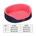 thumbnail image 1 of Pet Bed Double Sided Dog House High Fence Anti Slip Bottom Pet Cushion for Small To Large Dogs Cat Sleeping Bed Cama Para Perros ShopWise Round, 1 of 11