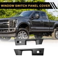 thumbnail image 3 of Recorte de cubierta del panel de interruptor de ventana de la puerta trasera Unique Bargains para Ford F-150 21-24 negro 1 juego, 3 of 6