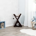 thumbnail image 6 of TRIXIE Miguel Fold & Store Plush & Sisal 25.5" Cat Tree, Hammock, Condo, Scratcher, Brown, 6 of 7
