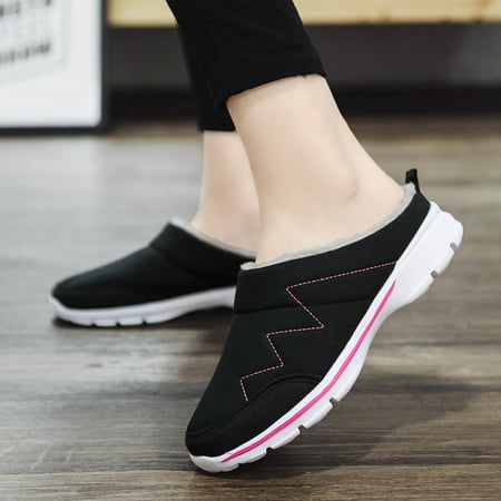 

STEADY Lovers Women s Slippers With Plush Home Antiskid Shoes In Autumn And Winter Indoor And Outdoor Cotton Slippers Hot Pink / 39