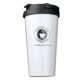 thumbnail image 1 of Taza de café JINMJMXG Termo de acero inoxidable Doble pared 6 x 17 x 9 cm Color blanco, 1 of 5