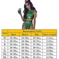 thumbnail image 5 of Women Rave Holographic Bodysuit, 2 Piece Metallic Silver For Dance Party Clubwear, 5 of 5
