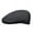 Black/Gold, variant on Flat Cap - Irish Caps for Men & Women - Charcoal, X-Large, 1pc