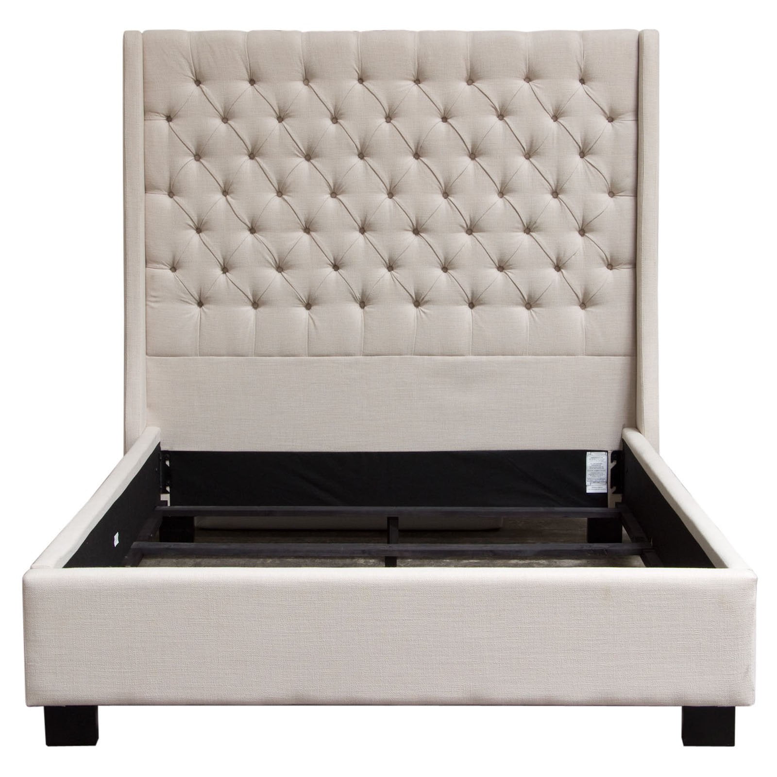 Diamond Sofa Park Avenue Low Profile Bed Cal King 83 In L X 93 In W X 69 In H Walmart Com Walmart Com Diamond Sofa Park Avenue Bed