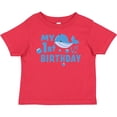 thumbnail image 3 of Inktastic Nautical My 1st Birthday with Blue Whale and Anchor Boys or Girls Baby T-Shirt, 3 of 5
