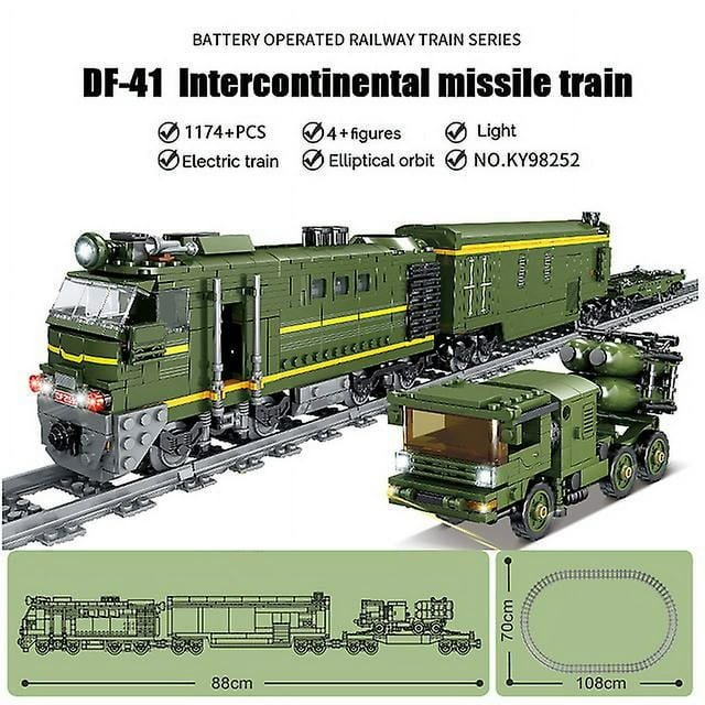 Building Blocks Electric Train | Kazi Blocks Building | Kazi Technic Train - Electric --Vinsniv