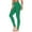 Aqua Green, variant on GERsome High Waisted Leggings for Women Solid Color Soft Athletic Tummy Control Pants for Running Yoga Workout S-2XL