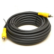 ECore Boat RCA Video Cable 25-140-025 | Hydrasports 25 Foot Yellow